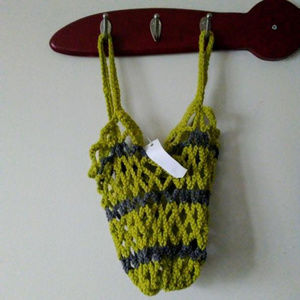 2 ORANGEODEGE Crochet Produce Bags